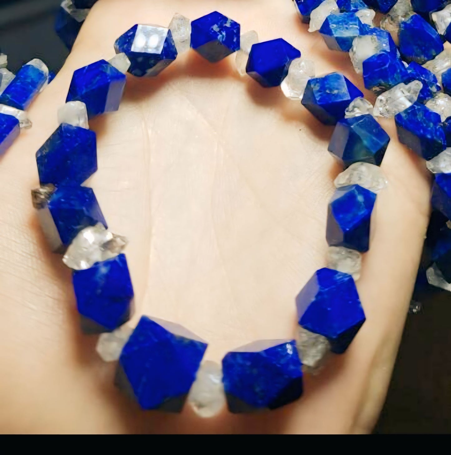 Blue Lapis Lazuli Necklace – Healing Stone Jewelry Gift
